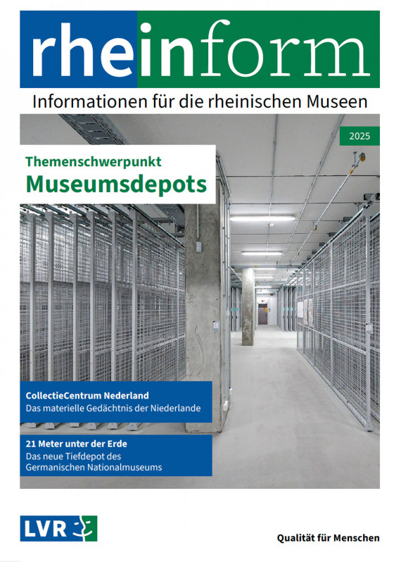Titelbild der Zeitschrift Rheinform Ausgabe 1-2025.